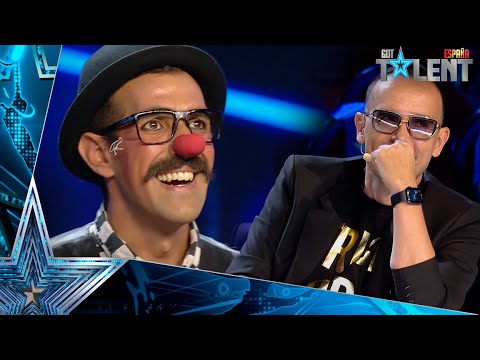 Download El CLOWN que ha conquistado a Risto Mejide con su HUMOR  | Audiciones 5 | Got Talent España 2021