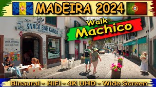 MADEIRA 2024 - MACHICO - Scenic walk - UltraWide 4K - 10bit color - HiFi - Binaural #Tramtarie
