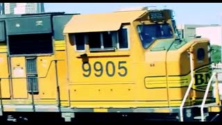 2 SD70MACs on a Long BNSF Coal Train