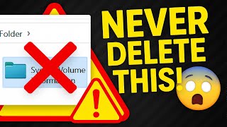Secret Windows Folder You Should NEVER Delete – DANGER!
