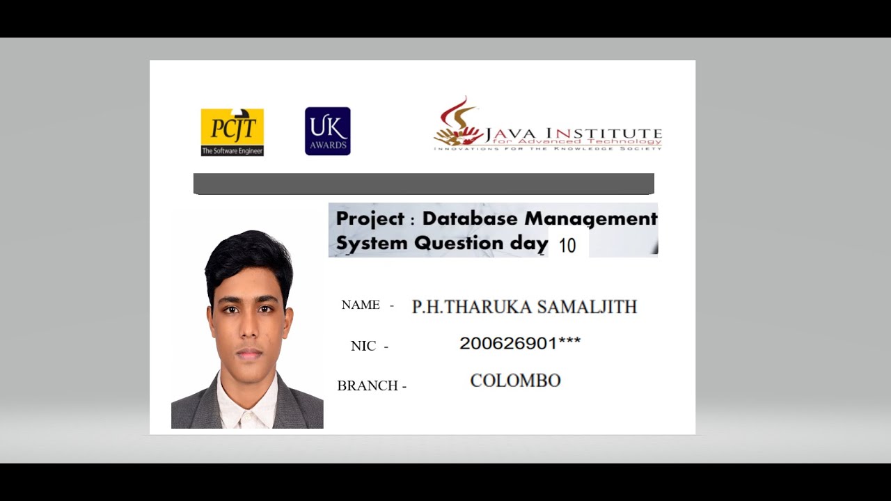 DBMS task 10 | create a database using Workbench software - YouTube