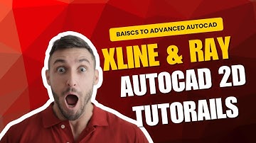 AutoCAD Xline & Ray Commands | How to Use Construction Lines Correctly