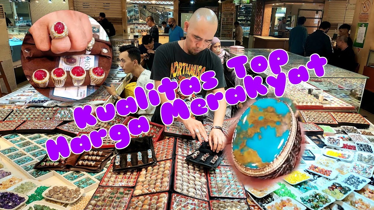 Harga Yaman Pirus  ametrine Ruby Citrine Sapphire Topaz || Bang Elan - Pasar Rawa Bening Official