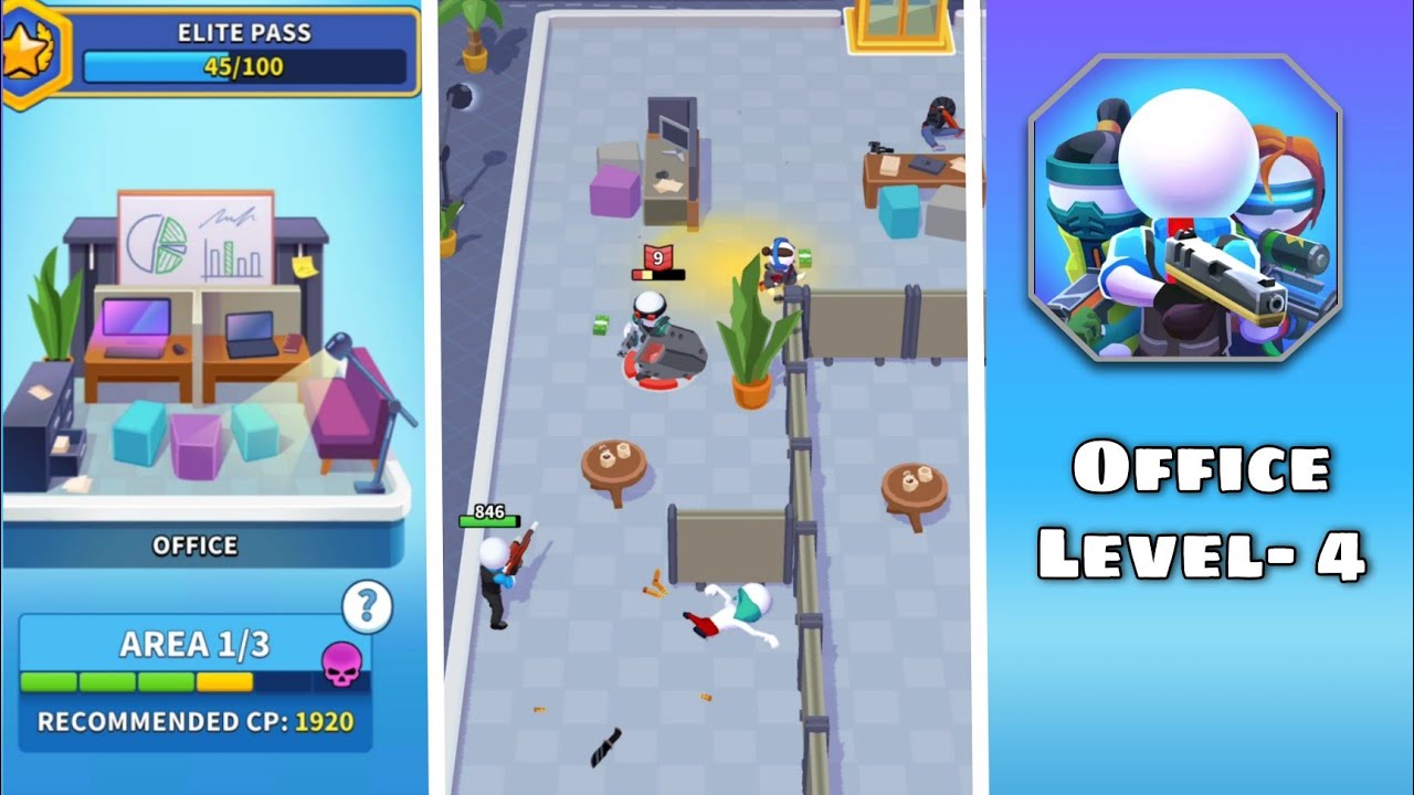 Squad Alpha: Office Level 4 Full Walkthrough