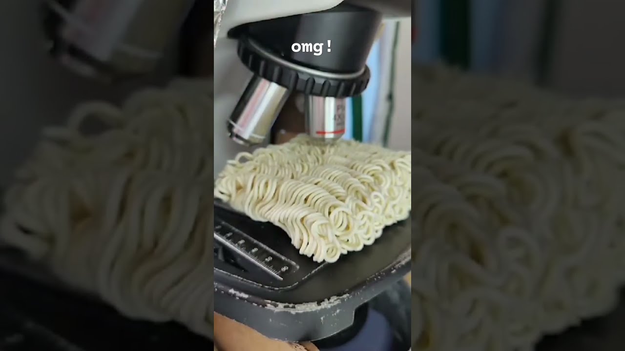  WARNING Noodles Allegedly Contaminated With Worms