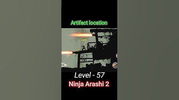 Ninja Arashi 2 Artifact location | level-57 Artifact location | #shorts #games #ninjaarashi2