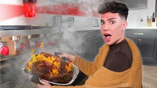 Cooking A Full Thanksgiving Feast... BY MYSELF