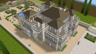 Simsfreeplay House Design French Chateau Youtube