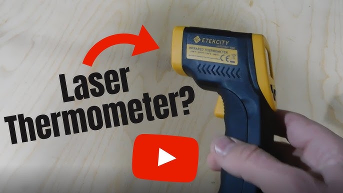 ooni Infrared Thermometer Gun - Digital Laser Thermometer - Pizza Oven  Thermometer, Instant Read IR Thermometer, Pizza Oven Accessories:  : Industrial & Scientific