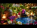 Soft Healing Piano 🌙 Spa Water Sounds for Relaxation, Sleep Therapy & Peaceful Meditation