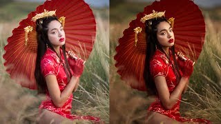 How I Add Warm Tones and More Contrast, Photoshop Tutorial
