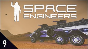 Space Engineers: Escape From Mars (Episode 9) - Put Up A Parking Lot!