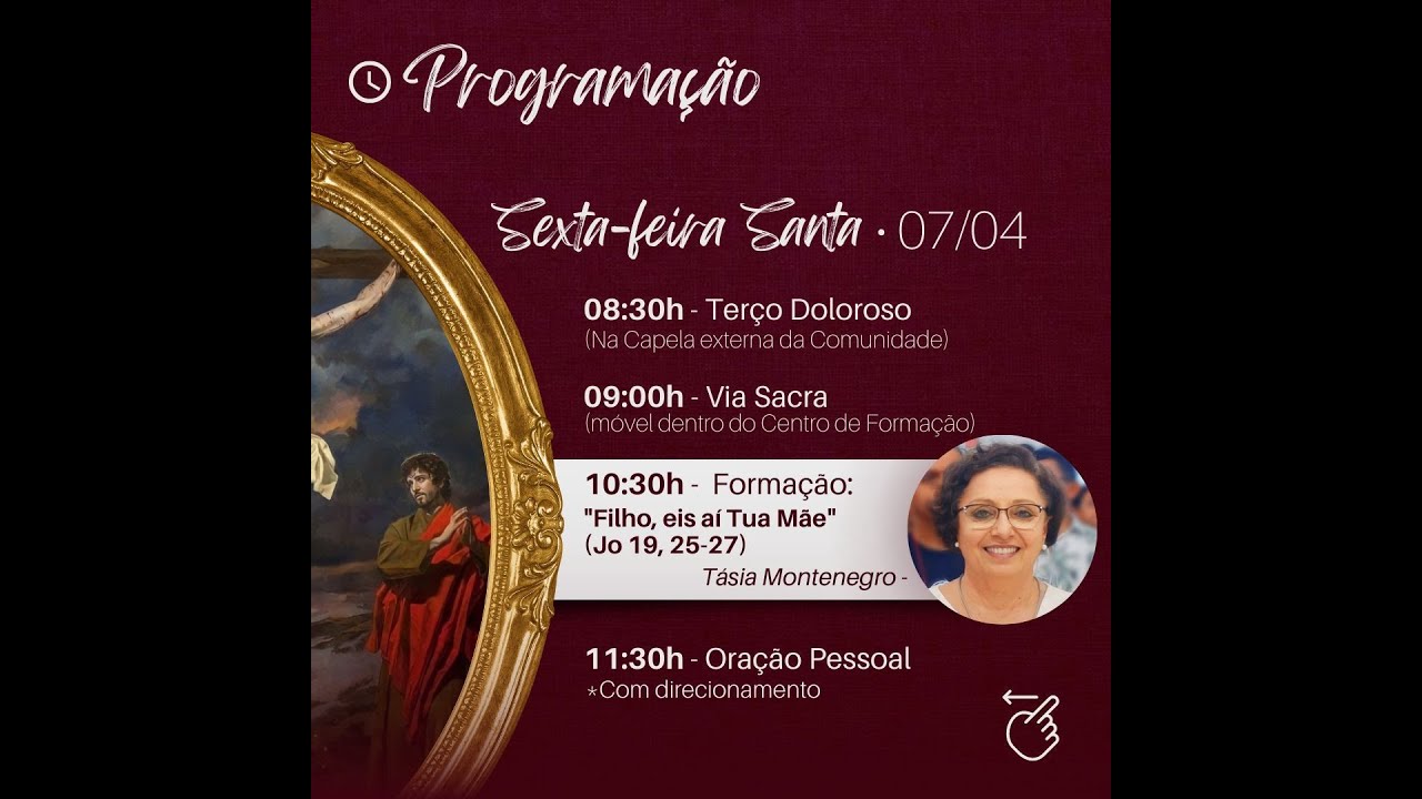 Retiro de Semana Santa -07/04/2023 - YouTube