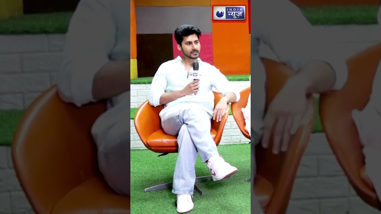 Mohabbatan Nibhaiyan Song promotions at New Delhi - India News Channel