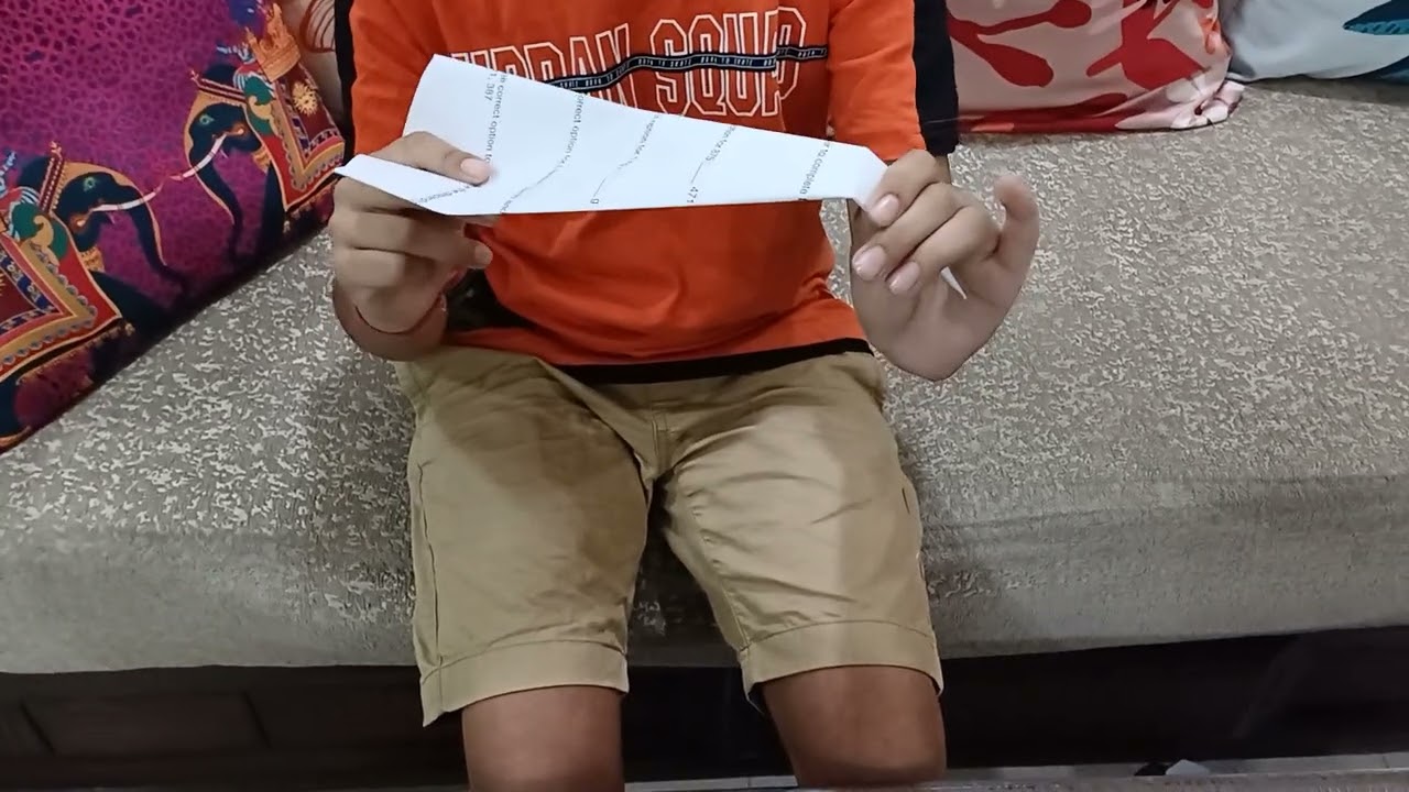 Making of the •Concorde Supersonic Jet• Paper Origami Step by step tutorial🛩🛩