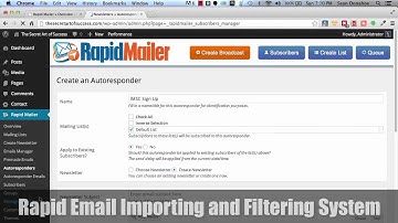 RapidMailer - IMSC Rapid Mailer Review and Demo
