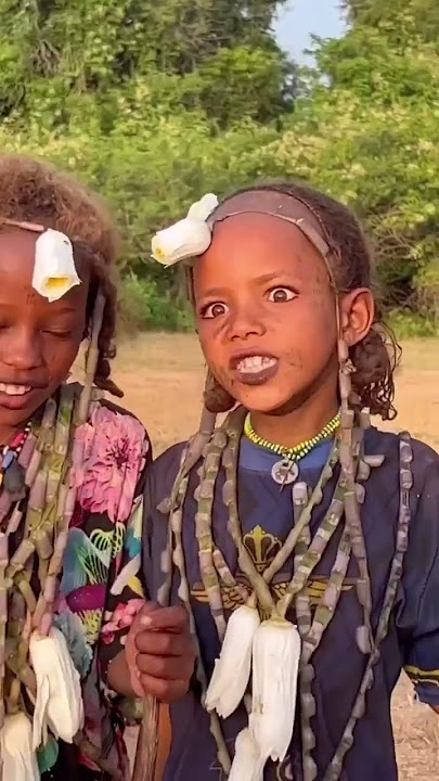 The #young Fula boys dream of growing up and participating in the Guérewol #beauty #pageant #africa