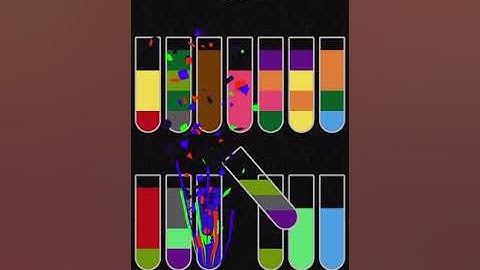 Water sort puzzle game Level 445
