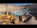 Volvo L330 Loader, Terex Crusher, Caterpillar Dumper - Sotiriadis/Labrianidis Quarry Works- 4k