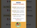 India 🇮🇳 Super 8 Fixtures| ICC T20 World Cup 2026 | Super-8 #shorts #CricketUpdates #t20worldcup2026