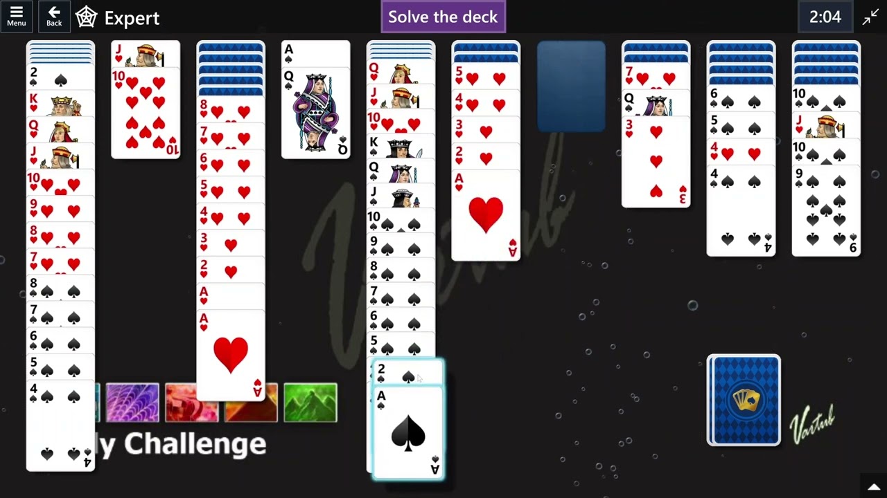 Microsoft Solitaire Collection | Daily Challenge September 18th 2022 | Spider Expert