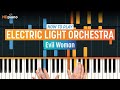 How to Play &quot;Evil Woman&quot; by Electric Light Orchestra | HDpiano (Part 1) Piano Tutorial