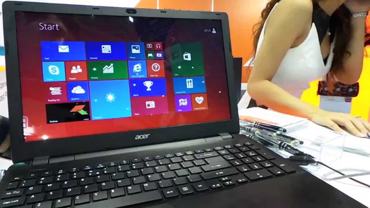 Acer Aspire E5-521 notebook bemutató videó - YouTube