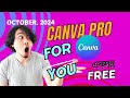 How to Get Canva Pro for Free 2024 | Canva PRO একদম ফ্রি | ফ্রিতে ক্যানভা প্রো