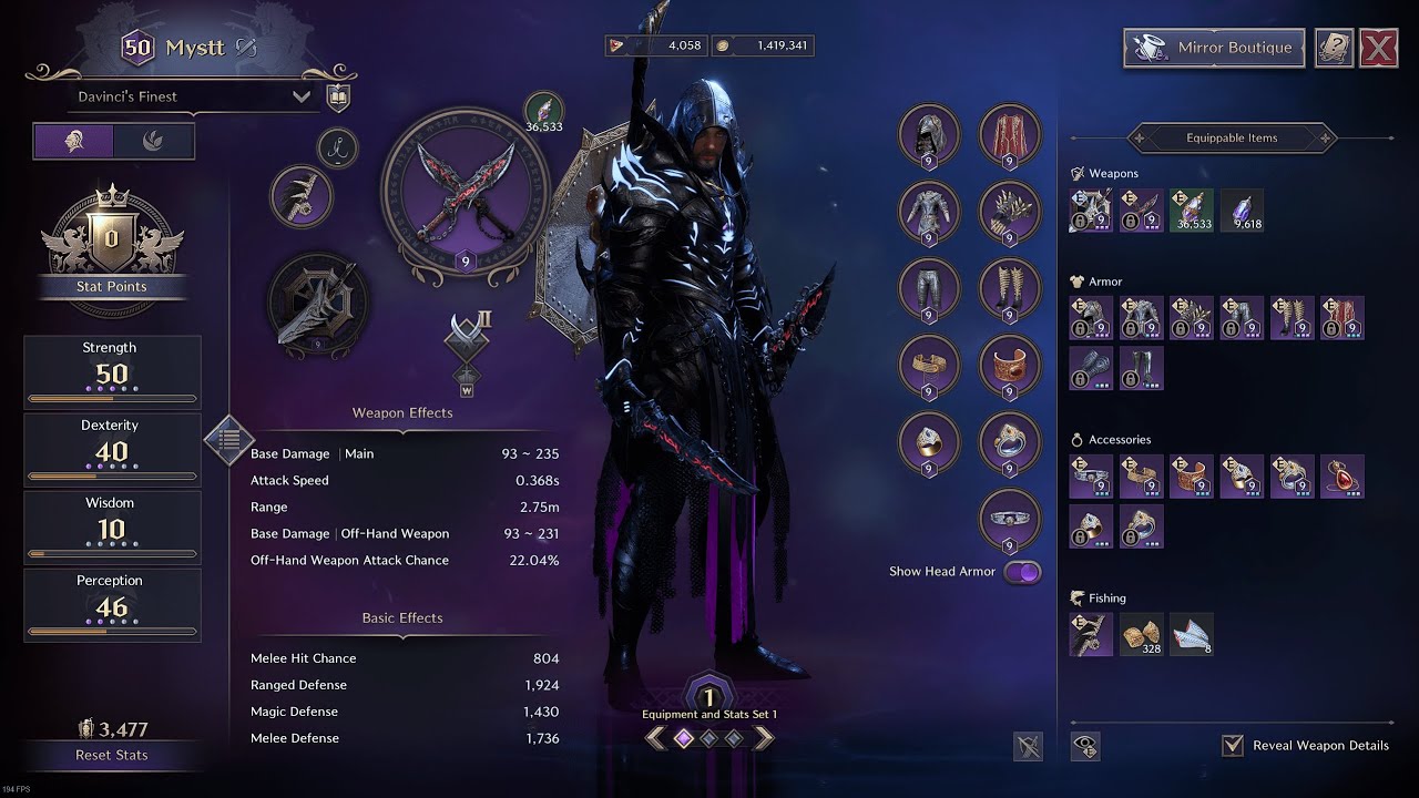 SNS / Dagger PVP Build (assassin tank) | 1.8.0 | Throne and Liberty ...
