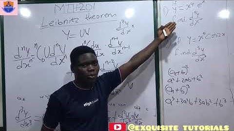 MTH 201 LEIBNITZ THEOREM