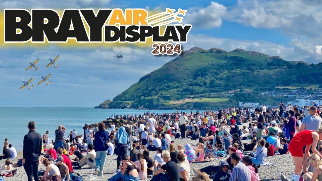 Bray Air Show✈️| Bray Air Display-2024|Air Show| Ireland Malayalam Vlog.