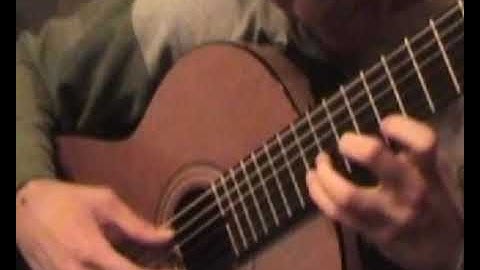 Nick Papadopoulos - Yassou Maria Classical Guitar Cover (~2007)