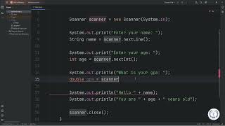 03 - User Input in Java (java full stack)