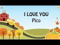 I LOVE YOU / Pico
