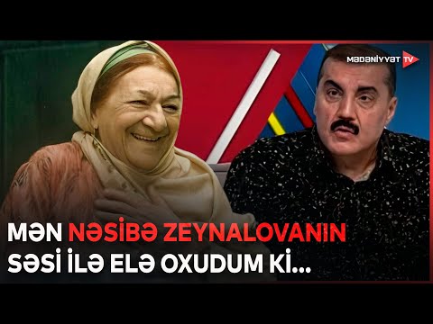 Nəsibə Zeynalovanın səsi ilə mahnı oxuyan Qorxmaz Əlili