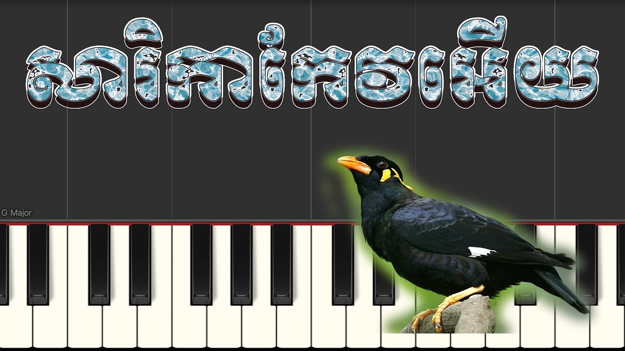 សារិកាកែវអើយ | Piano Tutorial