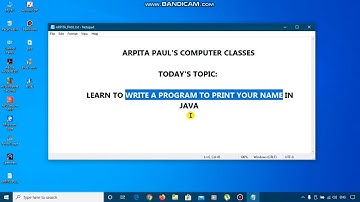 WRITE YOUR FIRST PROGRAM TO PRINT YOUR NAME IN JAVA USING BLUEJ || EASY EXPLANATION || 100% HELPFUL