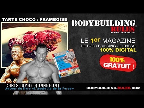 recette-tarte-choco-framboise-par-christophe-bonnefont-magazine-bodybuilding-rules