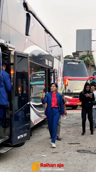 STORY WA PRAMUGARI CANTIK BUS INDORENT 😍🔥 #storybus #pramugaribus #indorent
