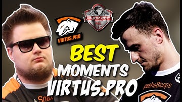 VIRTUS.PRO BEST MOMENTS PGL Major Krakow 2017 (Snax knife, Pasha 1vs4, VP BACK)