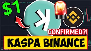 $1 KASPA IN 2025?! Major Binance Listing Hints + HUGE Infrastructure News!