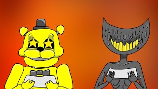 Bendy Vs. Freddy: 'Bud Like You' Shortened Animatic (Song by AJR)