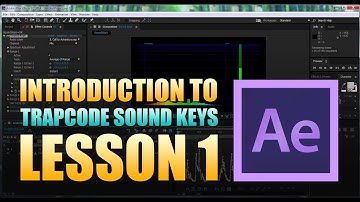 Sound Keys Lesson 1 - Tutorial to Trapcode plugin for AE