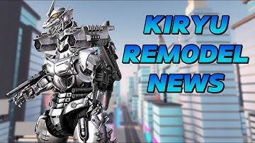 KIRYU REMODEL NEWS | Kaiju Universe | Roblox |