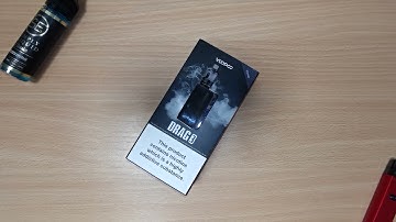 Voopoo Drag 3 kit unboxing.