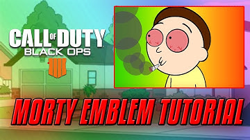BAKED MORTY - Emblem Tutorial | BO3/BO4
