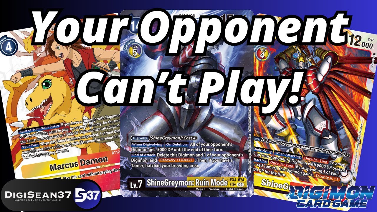 ShineGreymon Ruin Mode Turbo Deck Profile | Digimon Card Game | BT21 World Convergence ShineGreymon Ruin Mode Turbo Deck Profile | Digimon Card Game | BT21 World Convergence