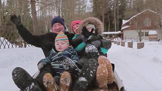 Новый Год в Чукавино! / Собачьи упряжки / Отдых загородом