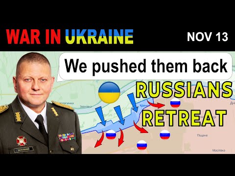 13 Nov: Excellent! Ukrainians CHASE RUSSIANS INTO THE FOREST | War in Ukraine Explained