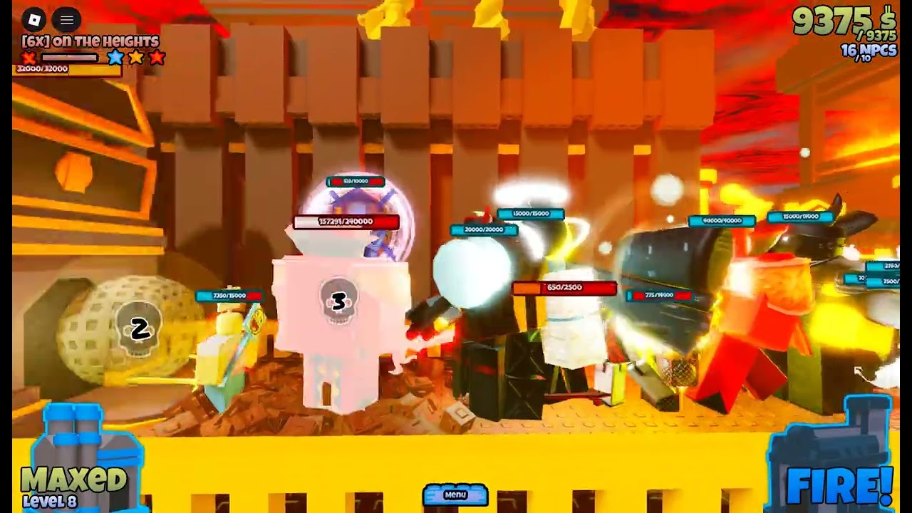 [6x] 3 star turking vs all my boss that i have]